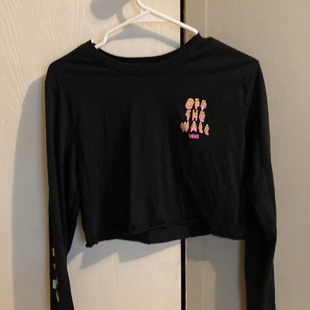 Of the wall vans crop top